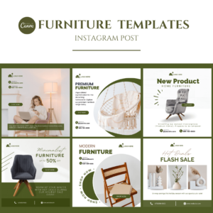 Furniture Social Media Templates